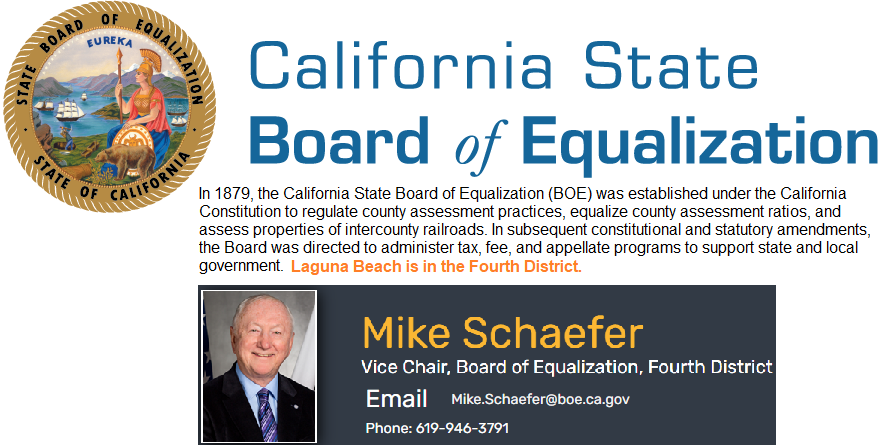 CA Board of Equalization Fourth District